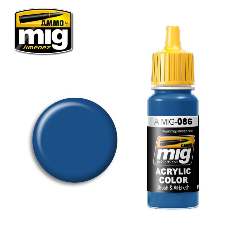 Ammo Mig 0086 BLUE RAL5019 ACRY