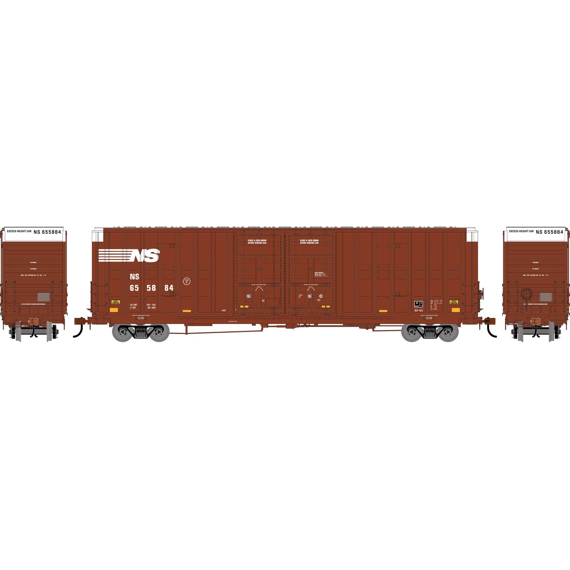 PREORDER Athearn ATH-2501 HO 60' Berwick Box Car, NS #655884