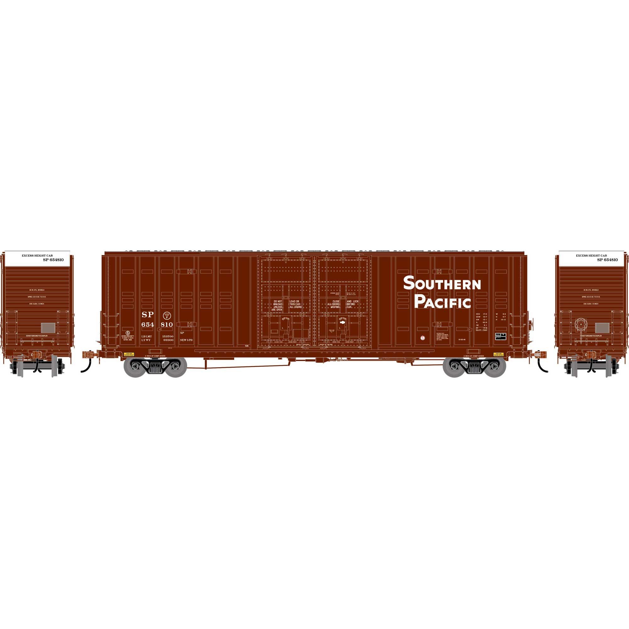 PREORDER Athearn ATH-2504 HO 60' Berwick Box Car, SP #654810