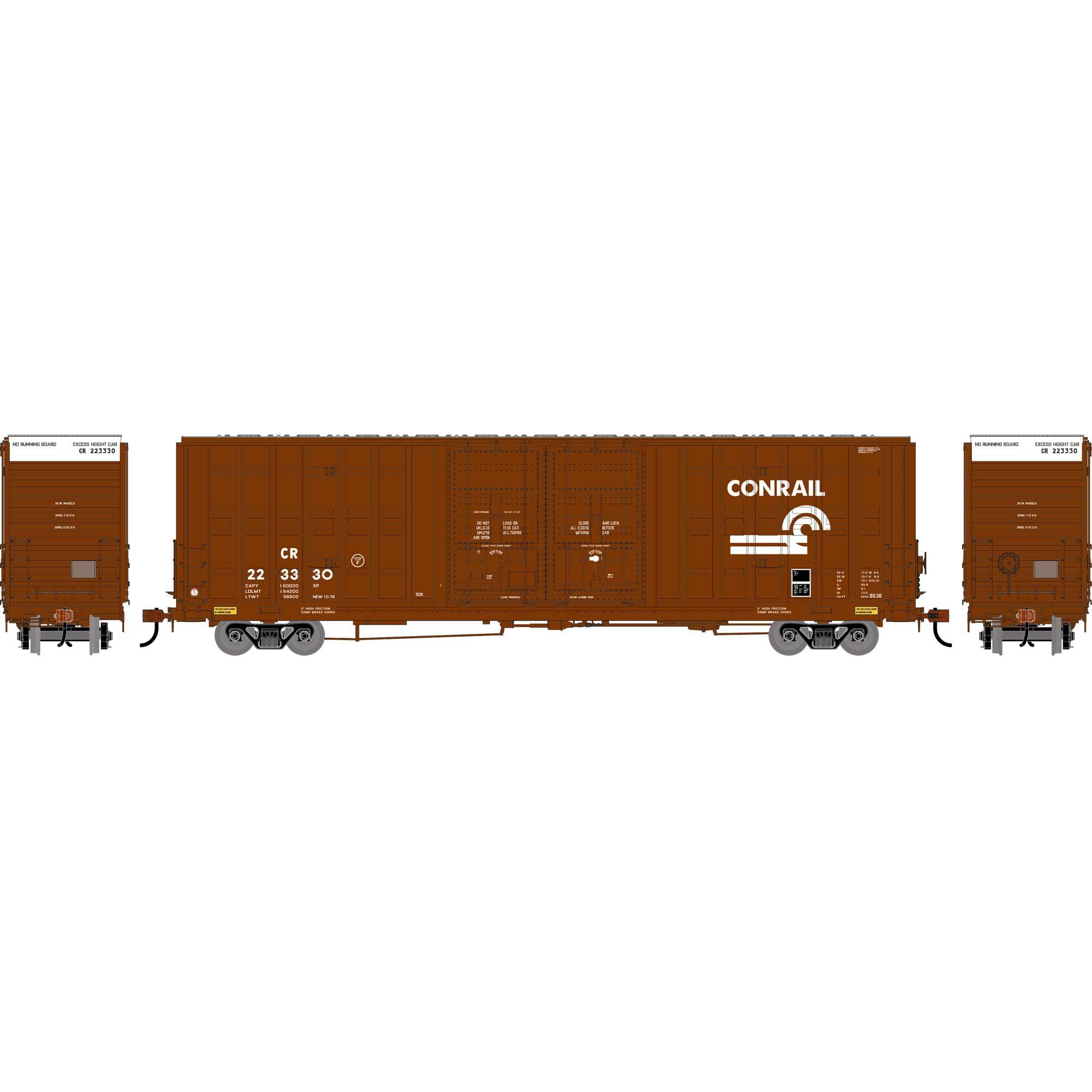 PREORDER Athearn ATH-2507 HO 60' Berwick Box Car, CR #223330