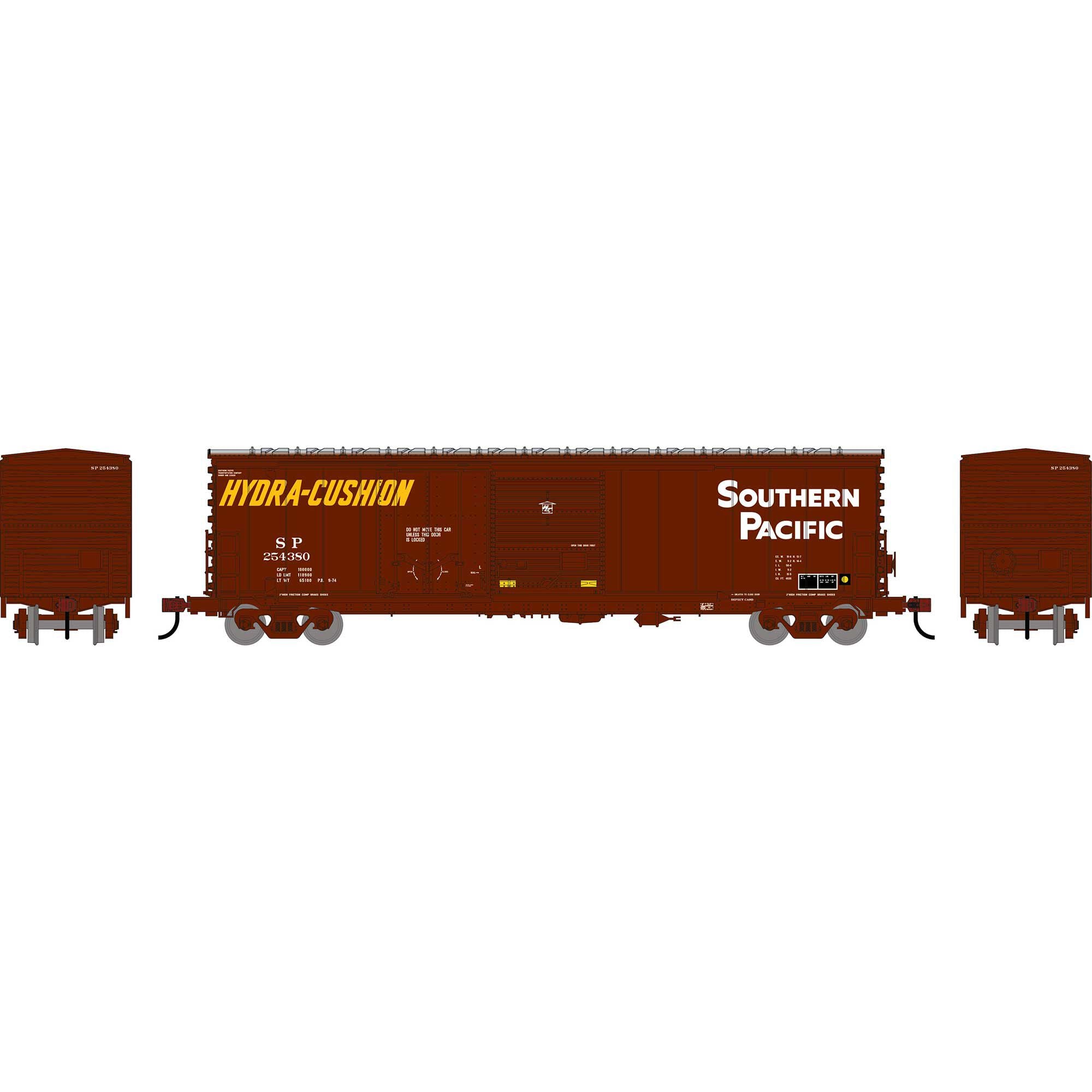 PREORDER Athearn HO 3043 50' ACF Combination Door Box Car, Southern Pacific #254380