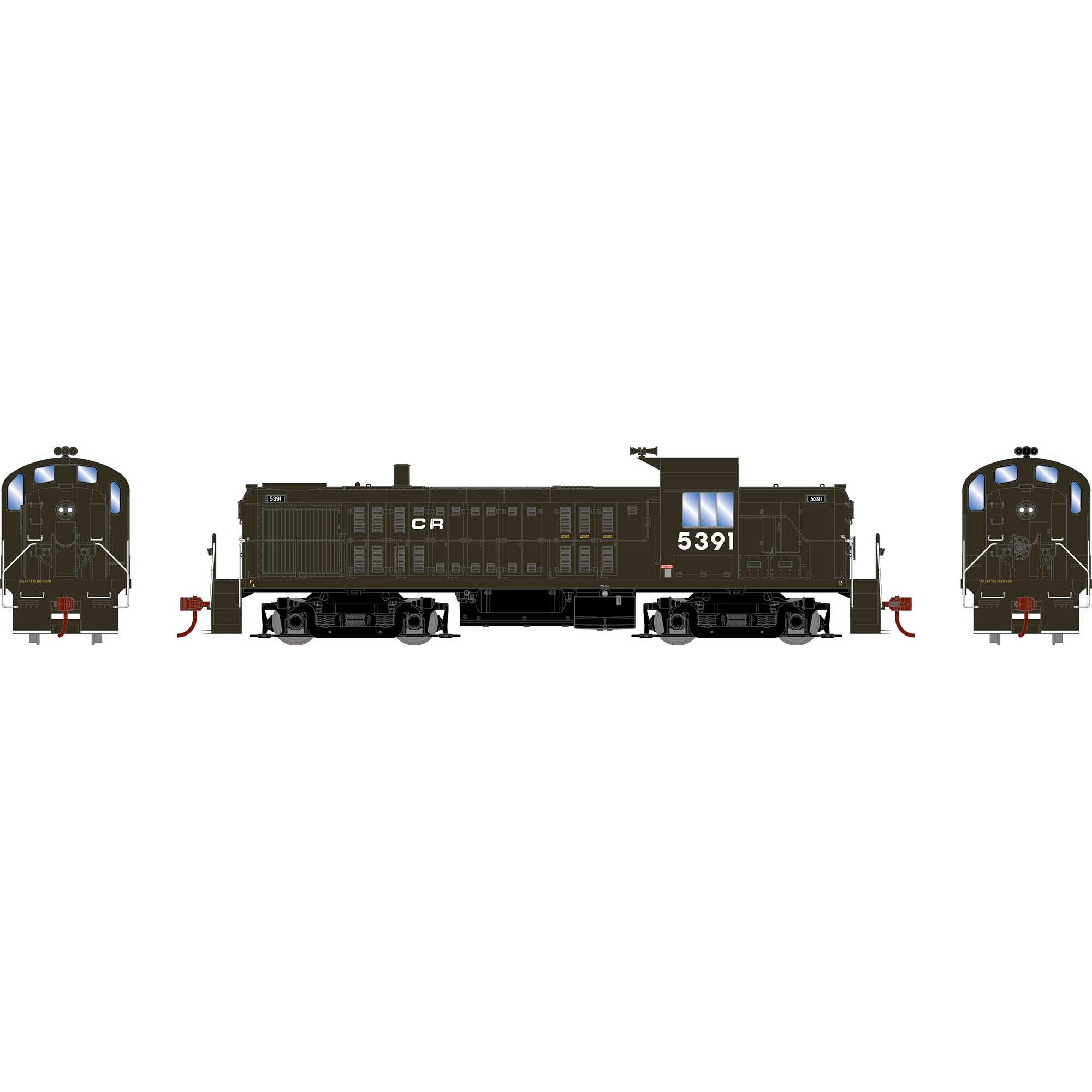 PREORDER Athearn HO 3081 RS-3 Diesel Locomotive, Conrail #5391 (DCC & Sound Equipped)