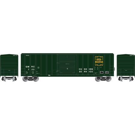 Athearn N 25472 50' FMC 5347 Box Car, Green Mountain #722