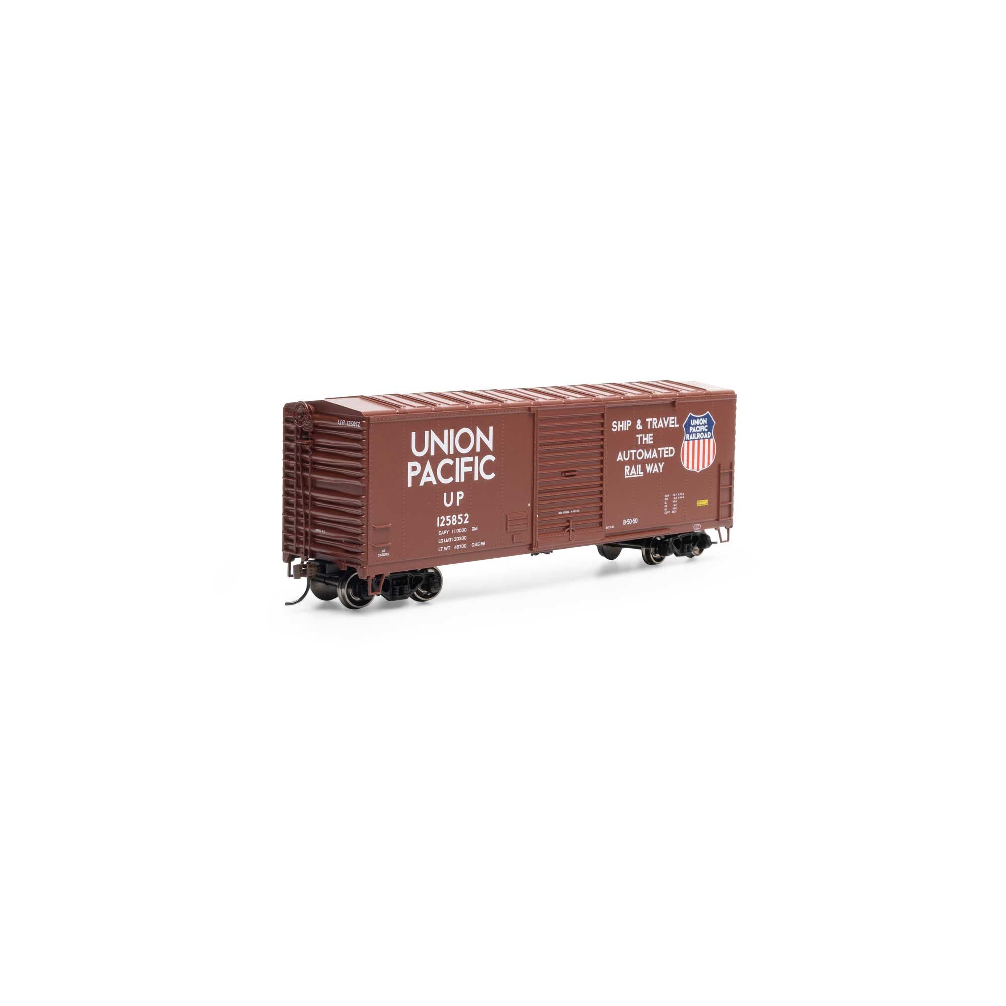 Athearn ATH67961 HO 40' Modern Box Car, UP #125852