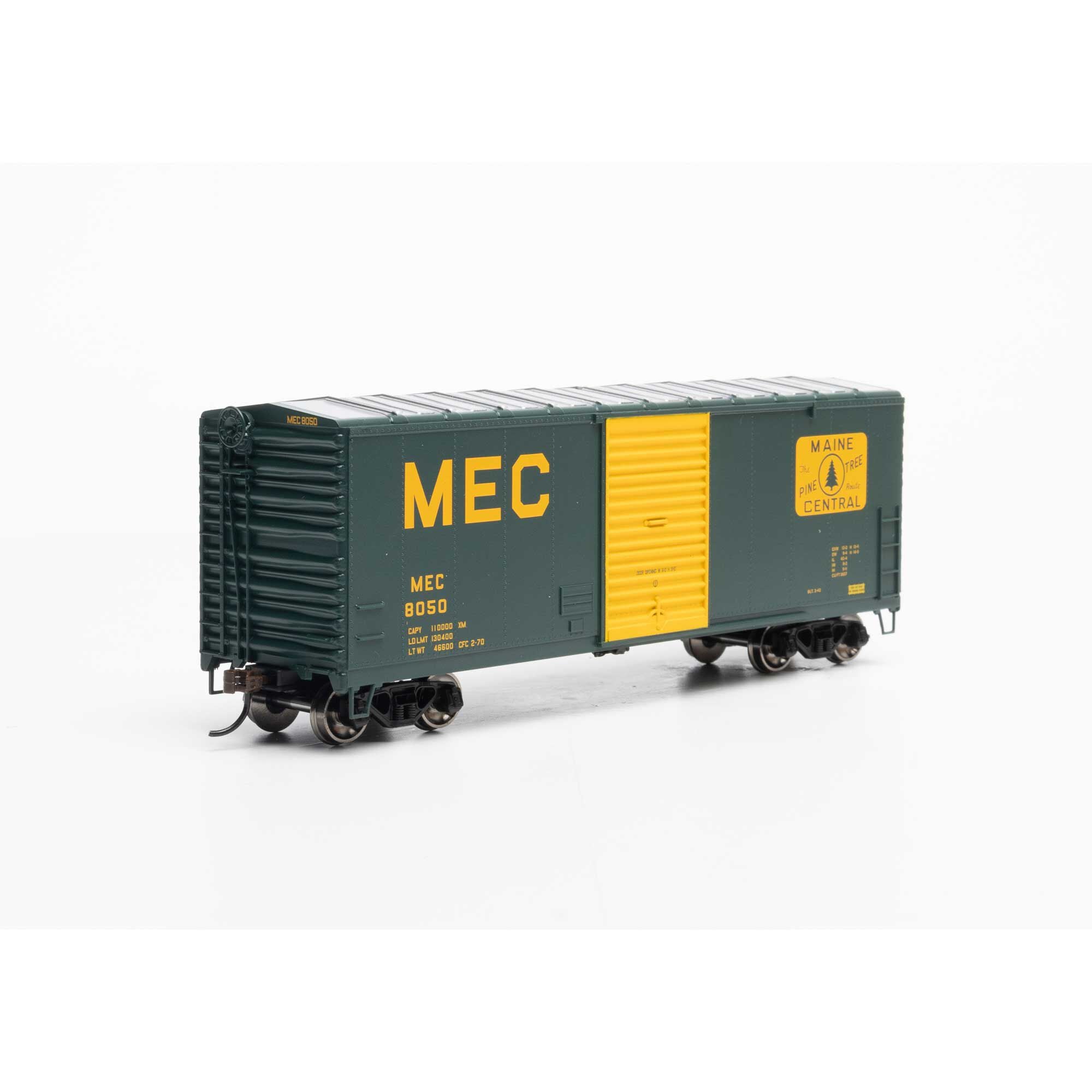 Athearn ATH67972 HO 40' Modern Box Car, MEC #8050
