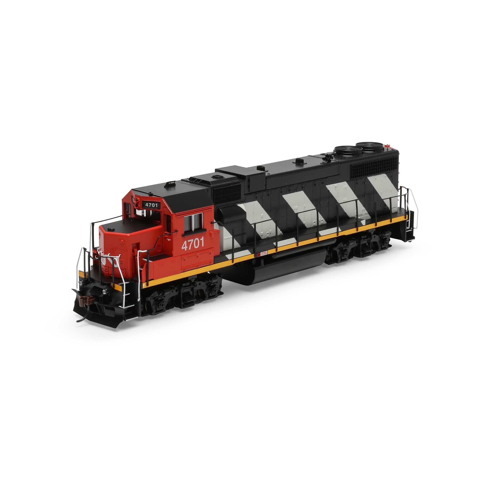 Athearn ATH72204 HO GP38-2 Locomotive, Sound-Ready With Speaker, CN #4701