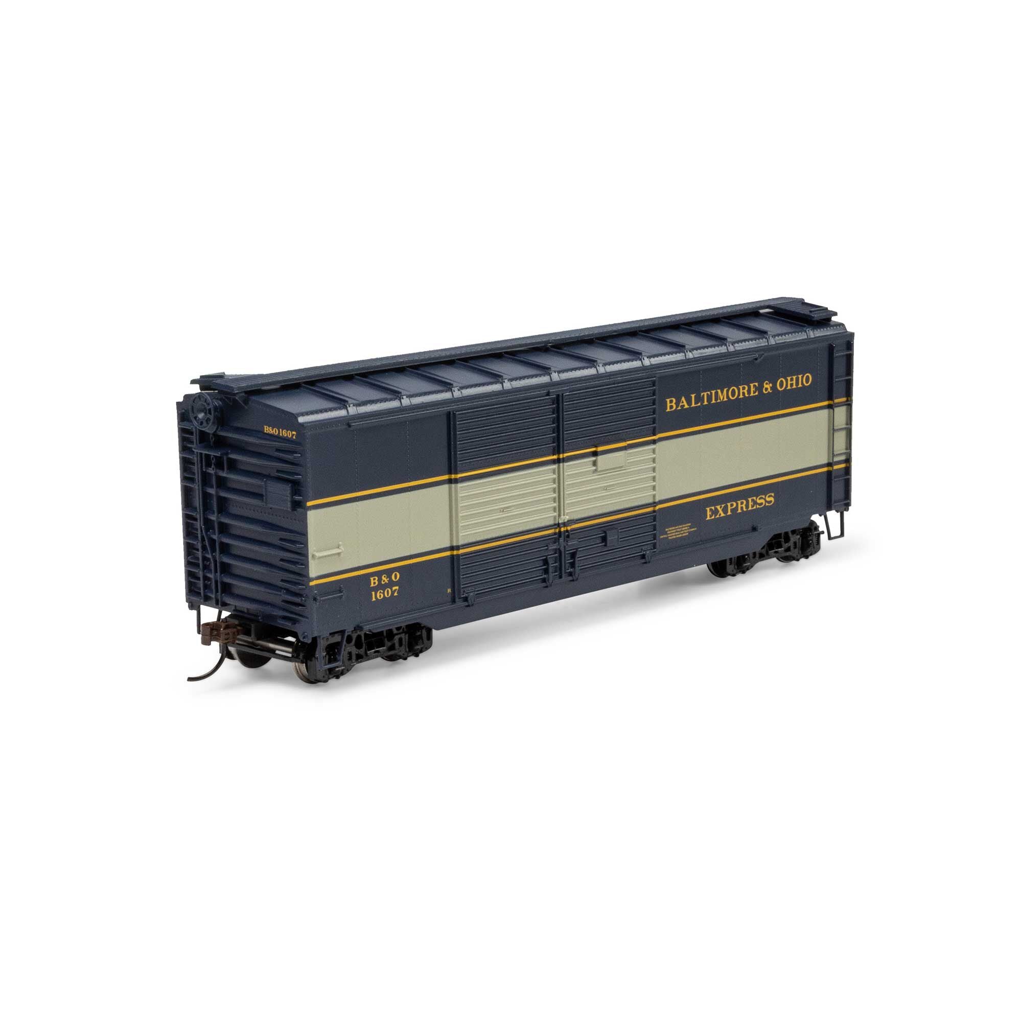 Athearn ATH72251 HO 40' Express Box, B&O #1607