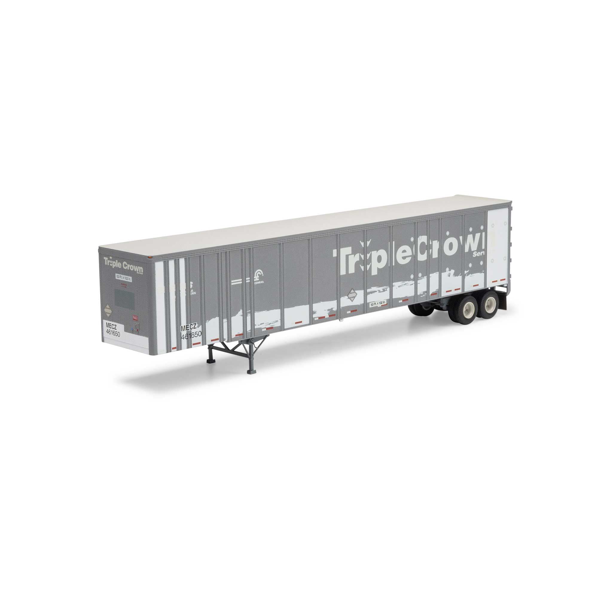 PREORDER Athearn ATH72821 HO 53' Wabash Plate Trailer, MECZ #461650