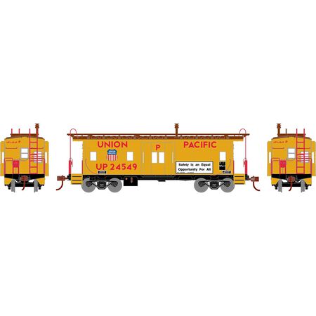 Athearn HO 90319 Bay Window Caboose, Union Pacific #24549