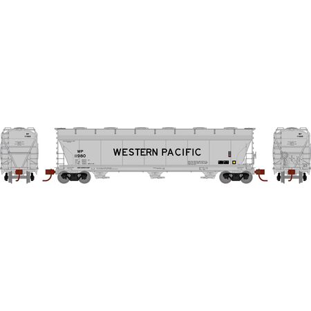 PREORDER Athearn Genesis N G1557 ACF 4600 Covered Hoppers, Western Pacific #11980