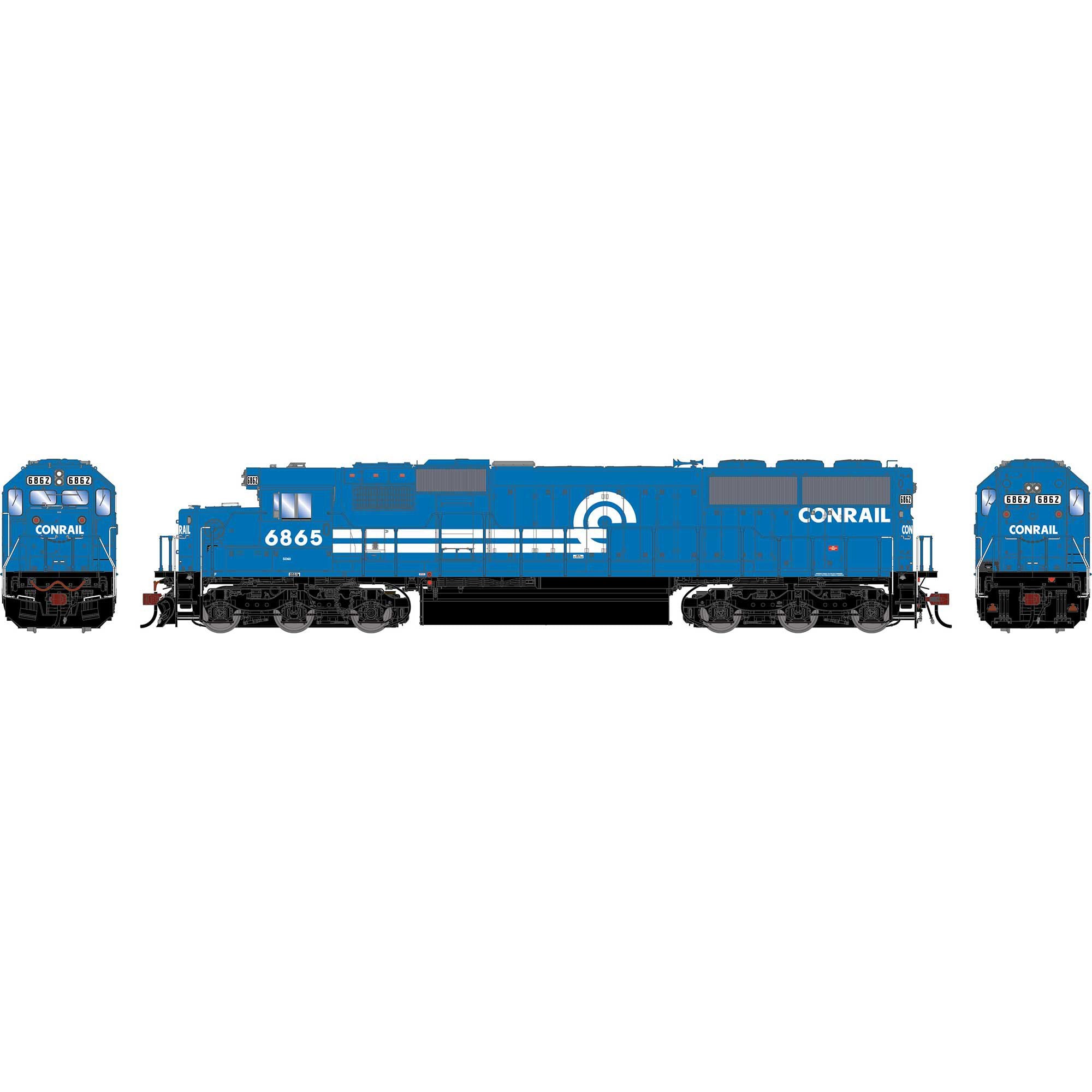 PREORDER Athearn Genesis HO G2174 EMD SD60 Diesel Locomotive, Conrail #6862 (DCC & Sound Equipped) | 369.99