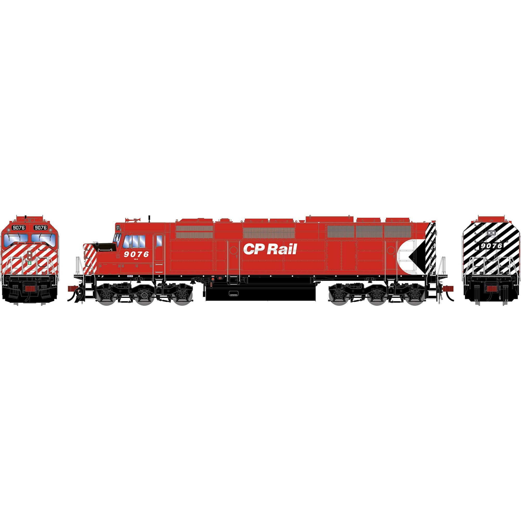 PREORDER Athearn Genesis HO G2619 F45 Locomotive, Canadian Pacific Legendary Liveries #9076