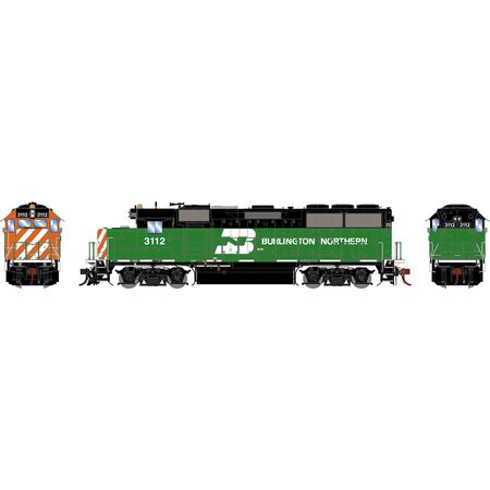 Athearn Genesis HO G65924 GP50, Burlington Northern #3112