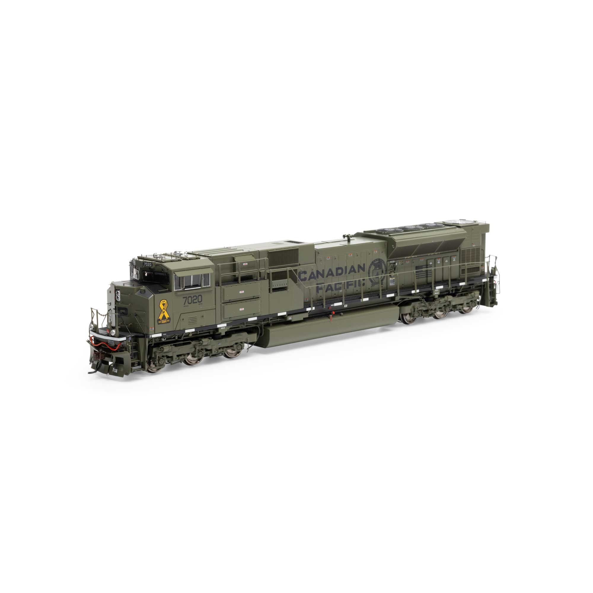 Athearn Genesis ATHG75753 HO EMD SD70ACU Locomotive, CPR / Military Heritage #7020