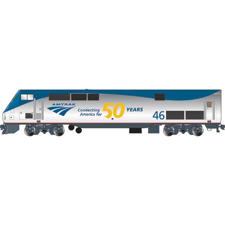 Athearn Genesis ATHG81117 HO AMD103/P42, Amtrak/50th Anniversary Phase V #46