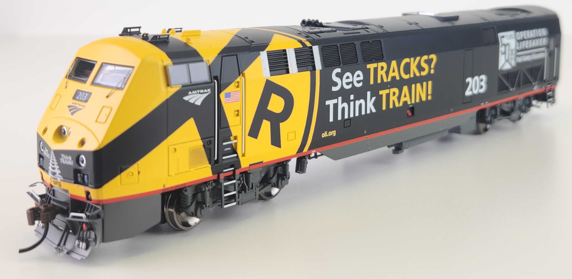 Athearn Genesis ATHG81237 HO P42DC, AMTK/Operation Lifesaver #203