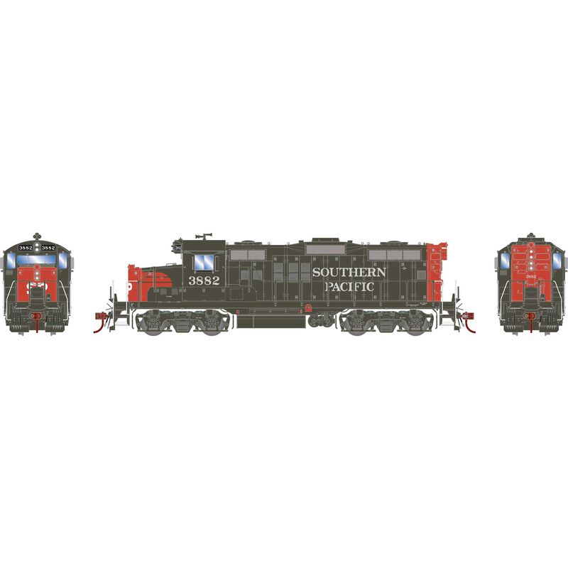 Athearn Genesis ATHG82827 HO GP9E Locomotive with DCC & Sound, SP #3882