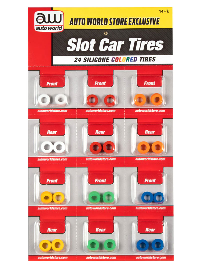 Auto World SCM162 Super III Color Silicone Tire Set