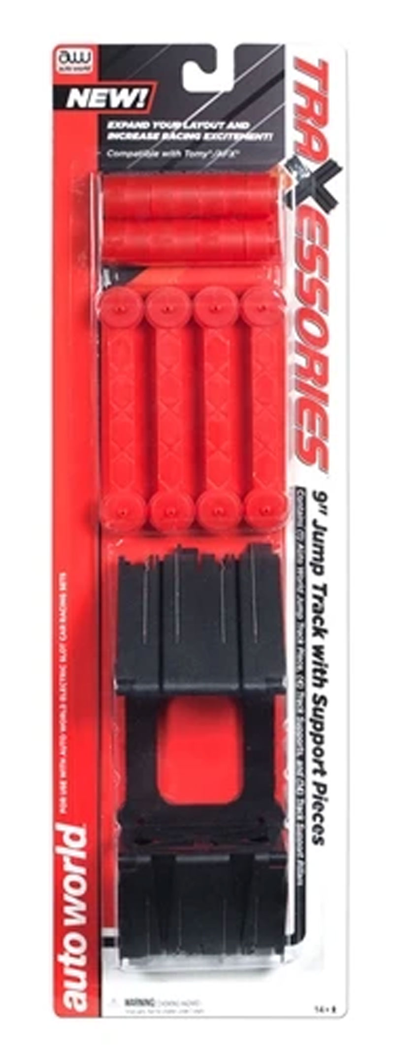 Auto World TRX100 9' Jump Track w/Supports