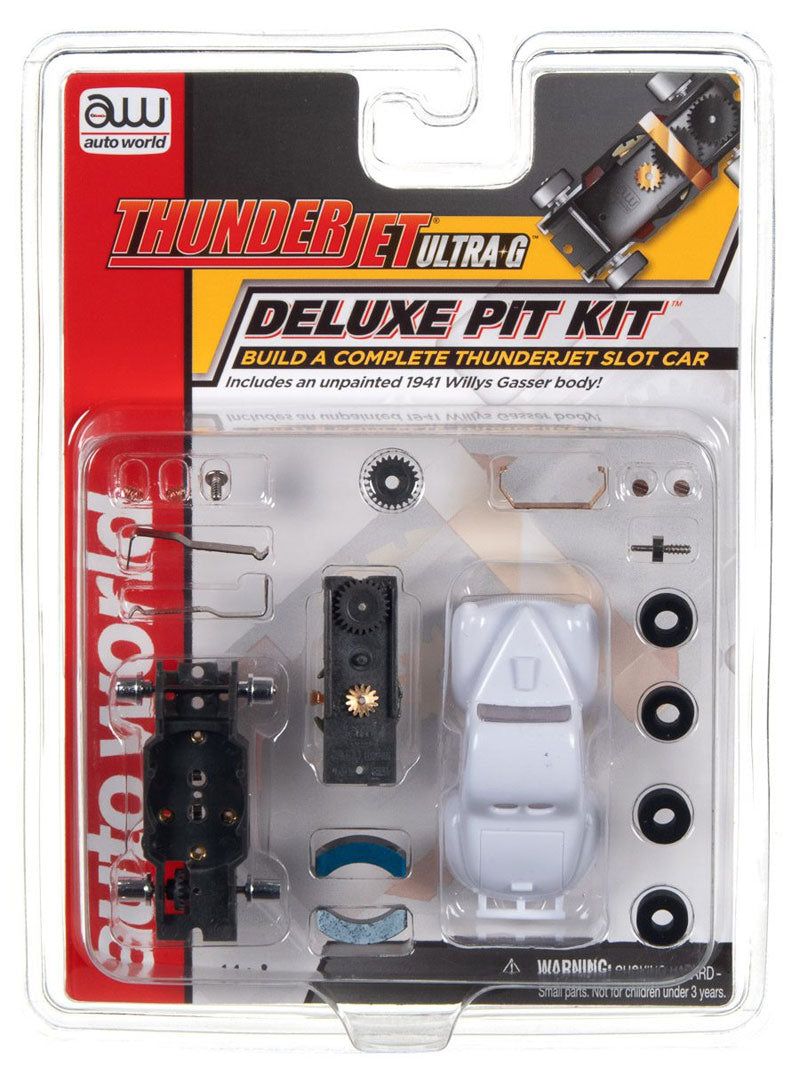 Auto World TRX130 Thunderjet Deluxe Pit Kit (1941 Willys Gasser) NEW DESIGN