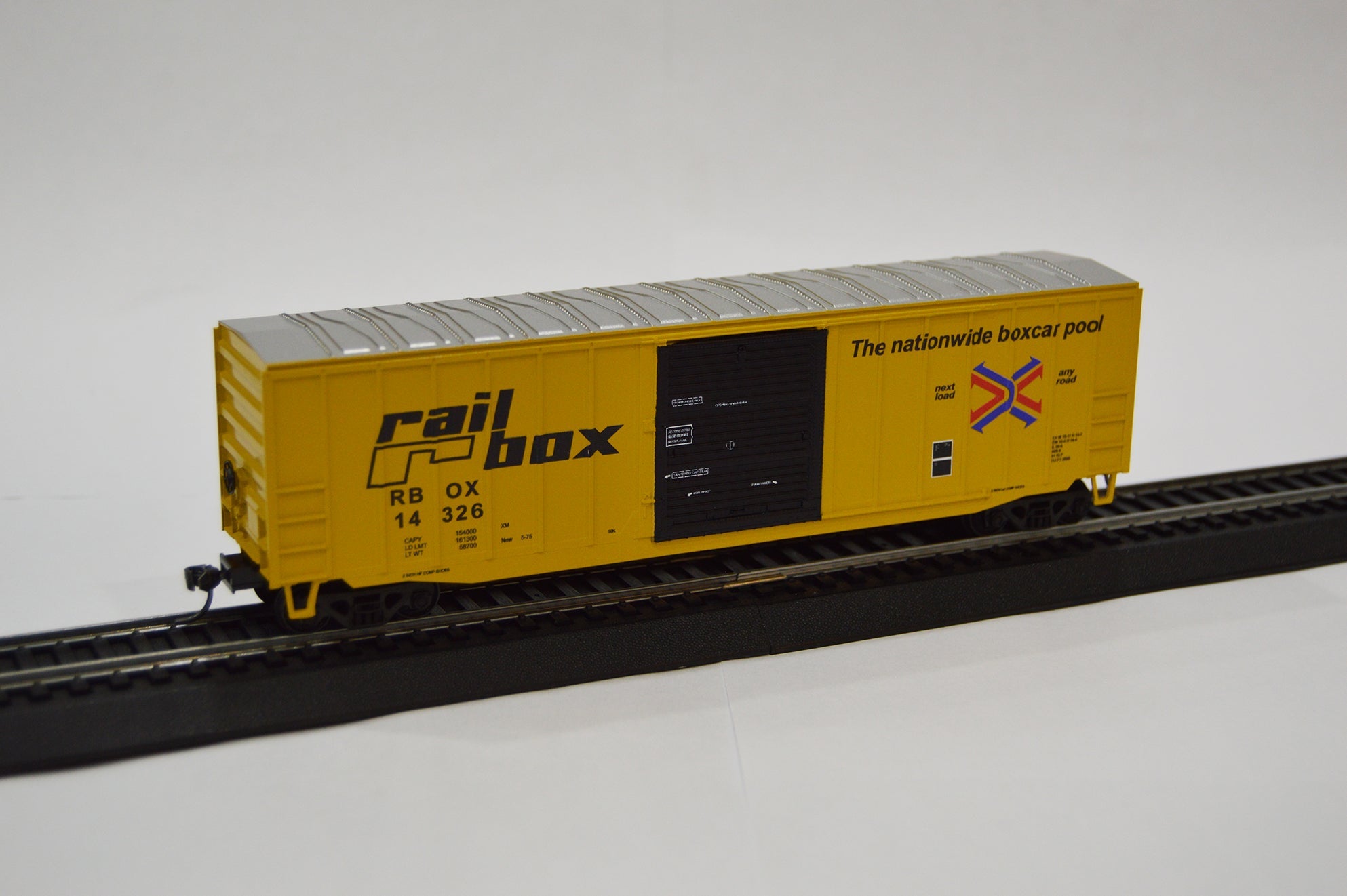 Value Trains USA HO 10016 Boxcar, Railbox #14326