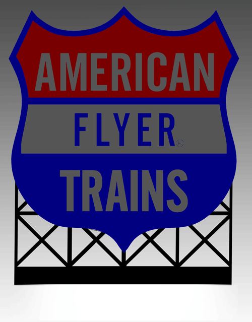 Miller Engineering Animation 880951 American Flyer Train Billboard, Large, HO