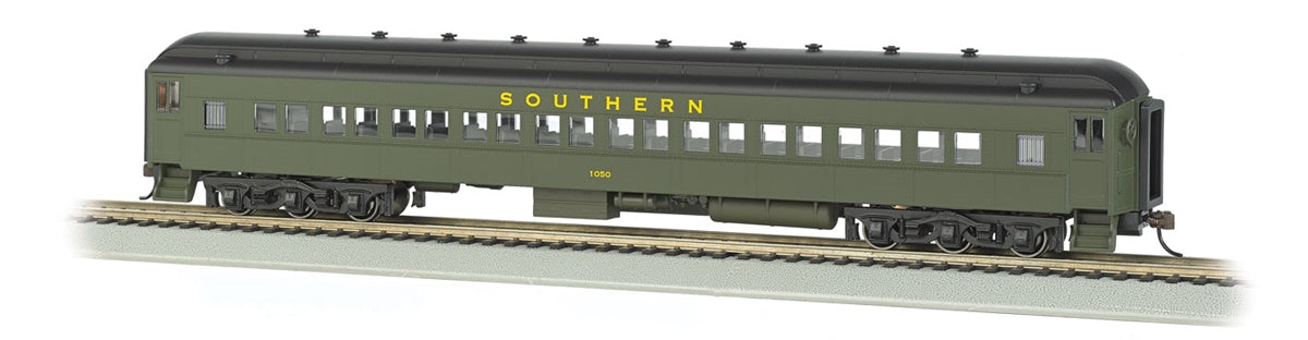 Bachmann HO 13706 72' Heavyweight Coach with LED Lighted Interior, Southern #1050