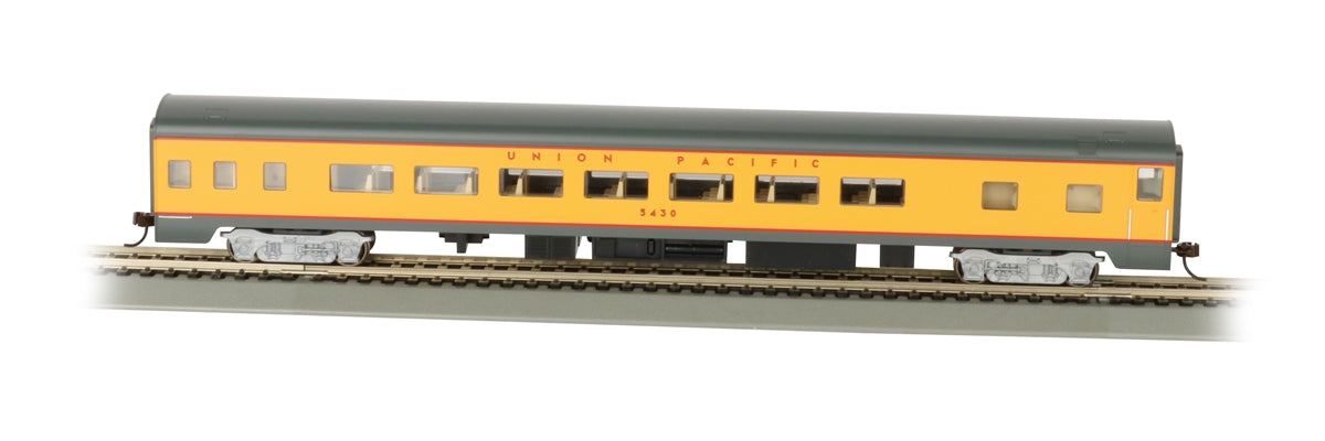 Bachmann HO 14204 85' Smoothside Coach with Lighted Interior, Union Pacific #5430