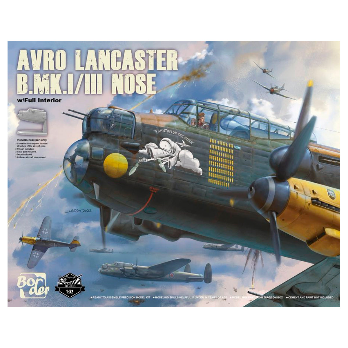 Border Model 1/32 AVRO Lancaster B.MK.1/III Nose