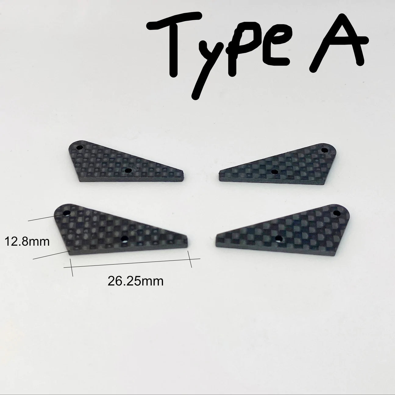 CFK Control Horn 12.8mm for DS Type A