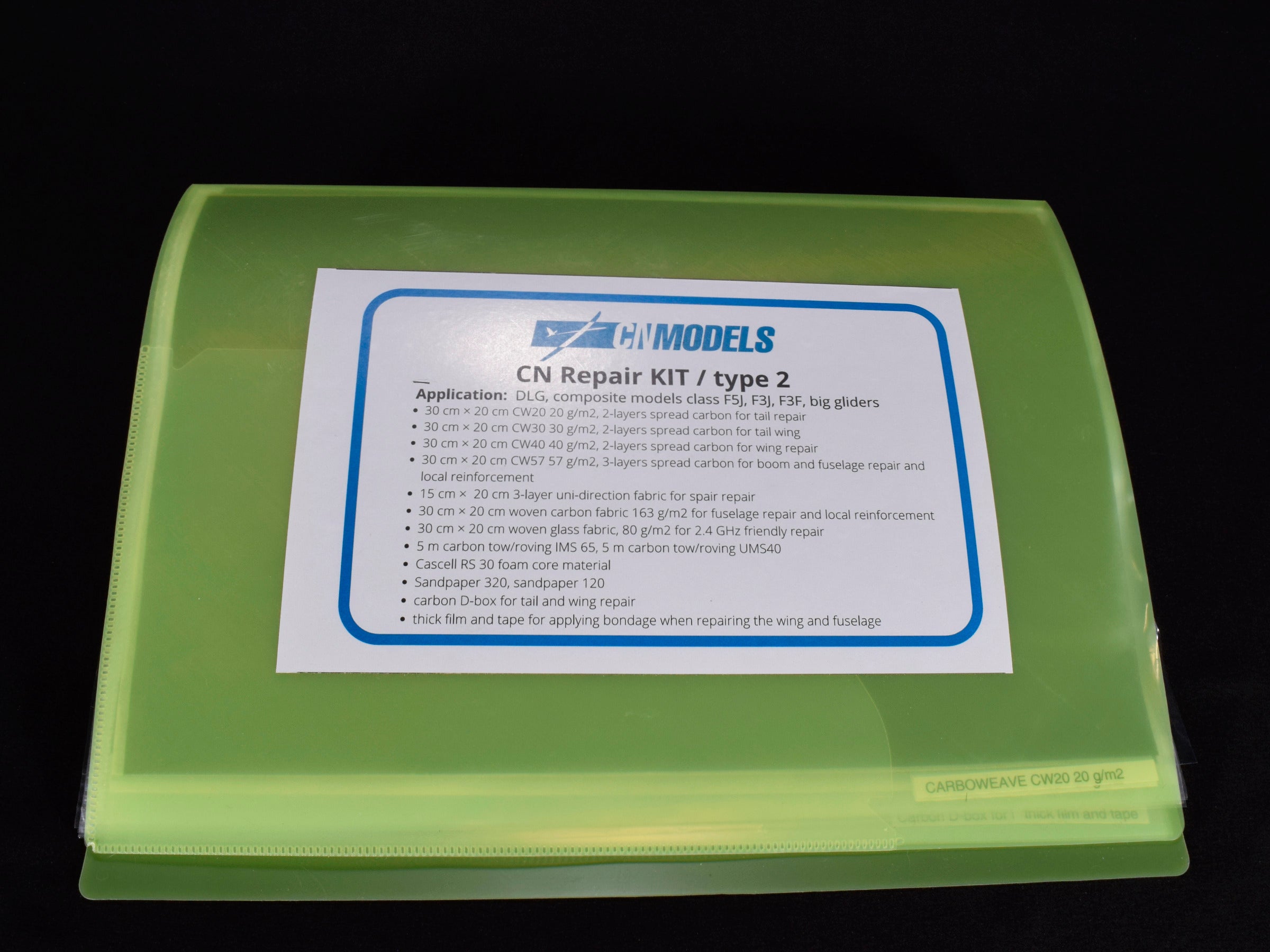 Carboweave Carbon Repair Kit Type 2