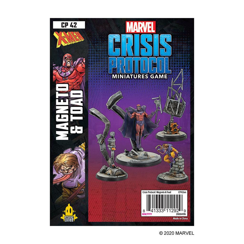 Marvel: Crisis Protocol - Magneto & Toad