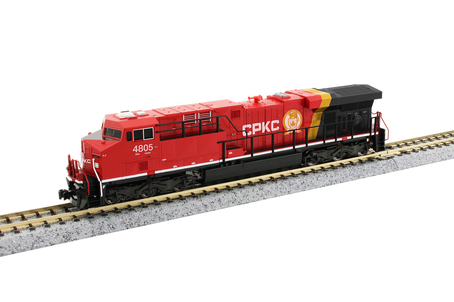 PREORDER Kato N 1768956 GE ES44AC, Canadian Pacific Kansas City #4805 | 112.5