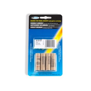 Estes Rockets 10044 A10-0T MINIENG13MM-POBAG