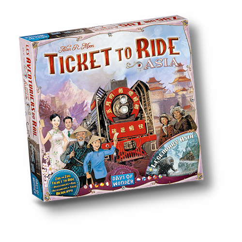 Ticket to Ride: Asia Map Collection 1
