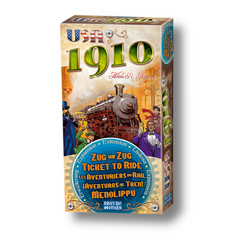 Ticket to Ride: USA 1910 Expansion