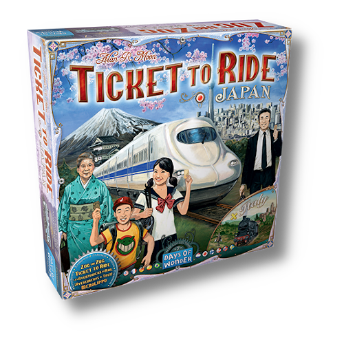 Ticket to Ride: Japan and Italy Map 7
