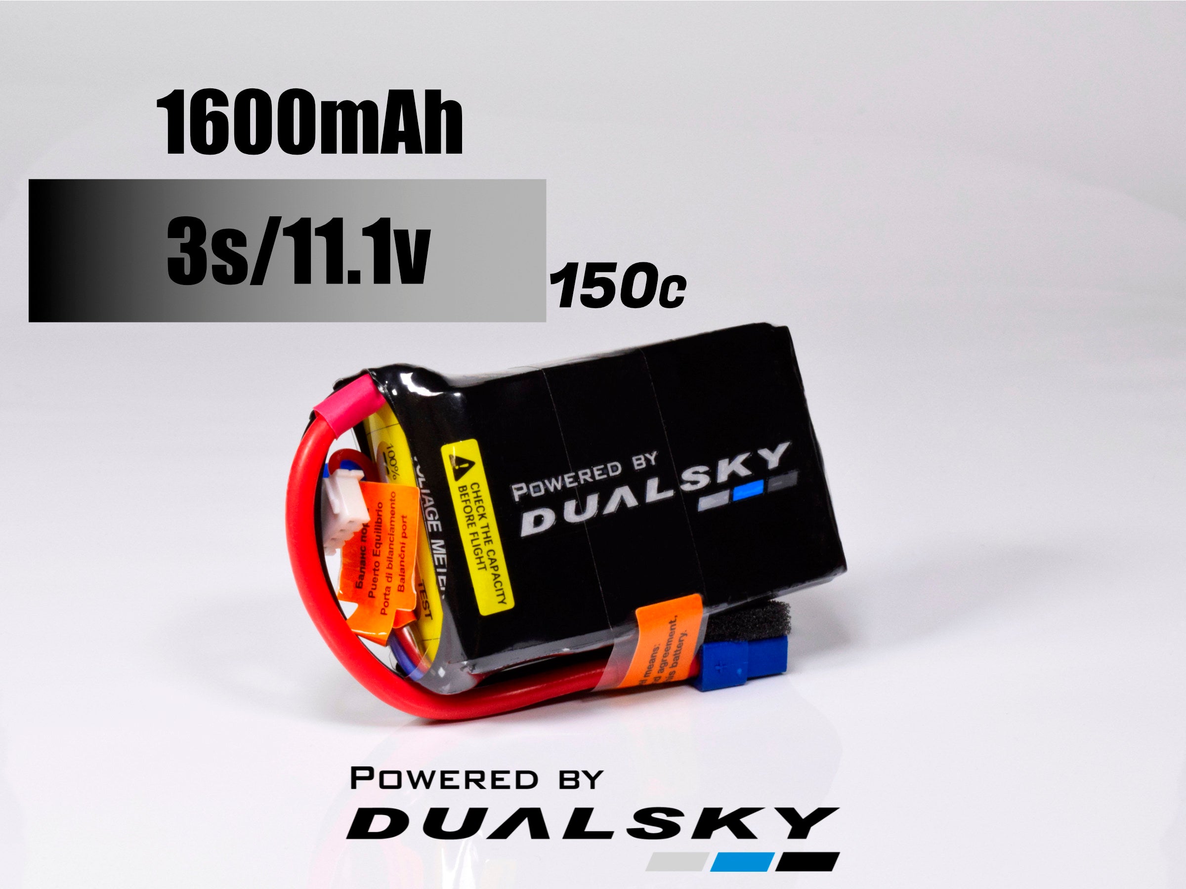Dualsky ULT 3S 1600mAh 150C XT60