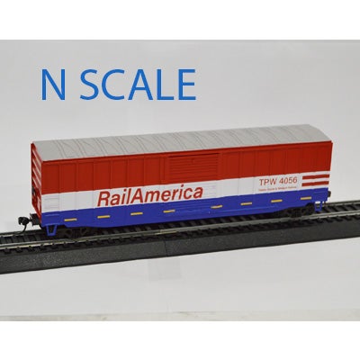 Value Trains USA N N10098 Boxcar, Toledo Peoria & Western Railway America #4056