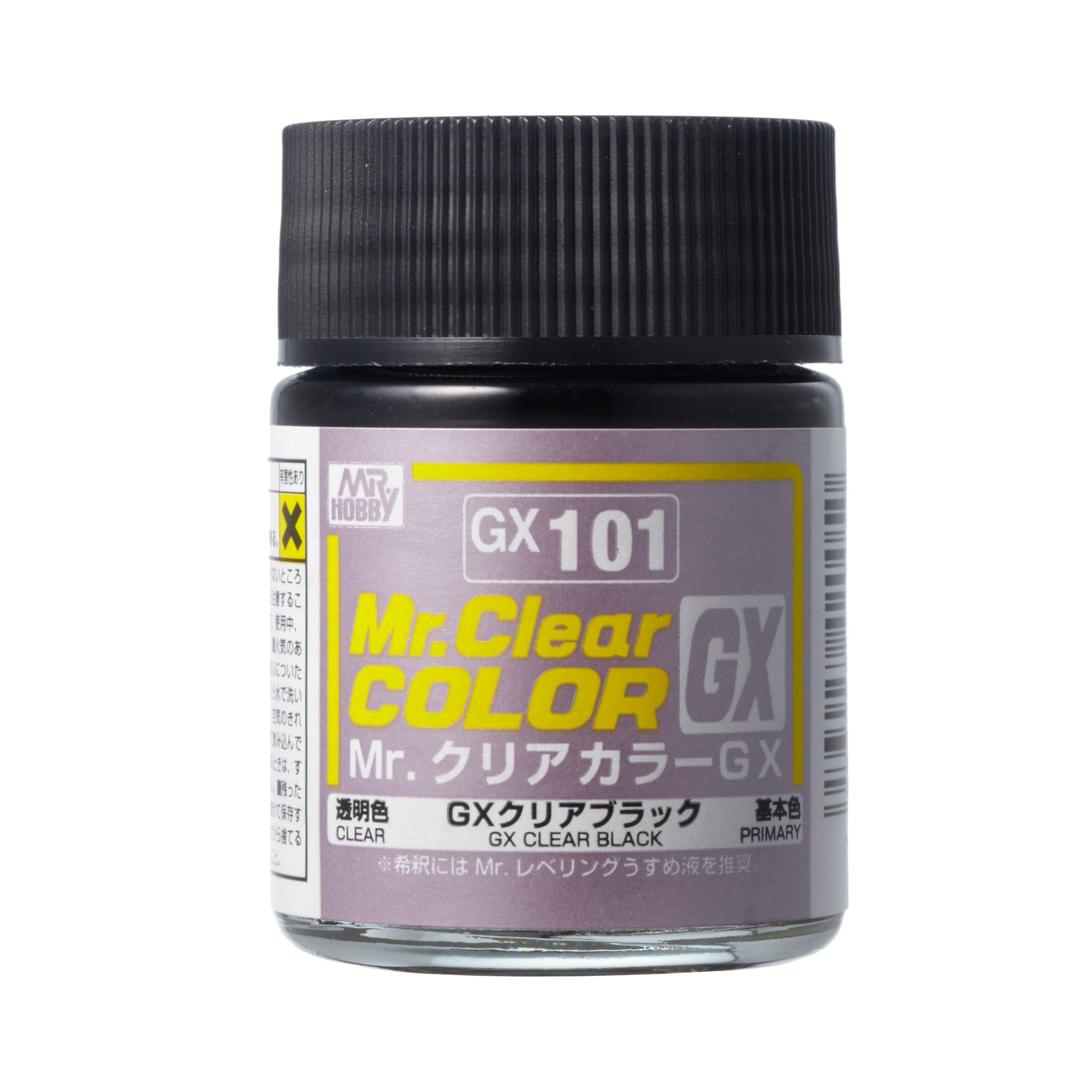 Mr. Hobby GX101 CLEAR BLACK 18ML