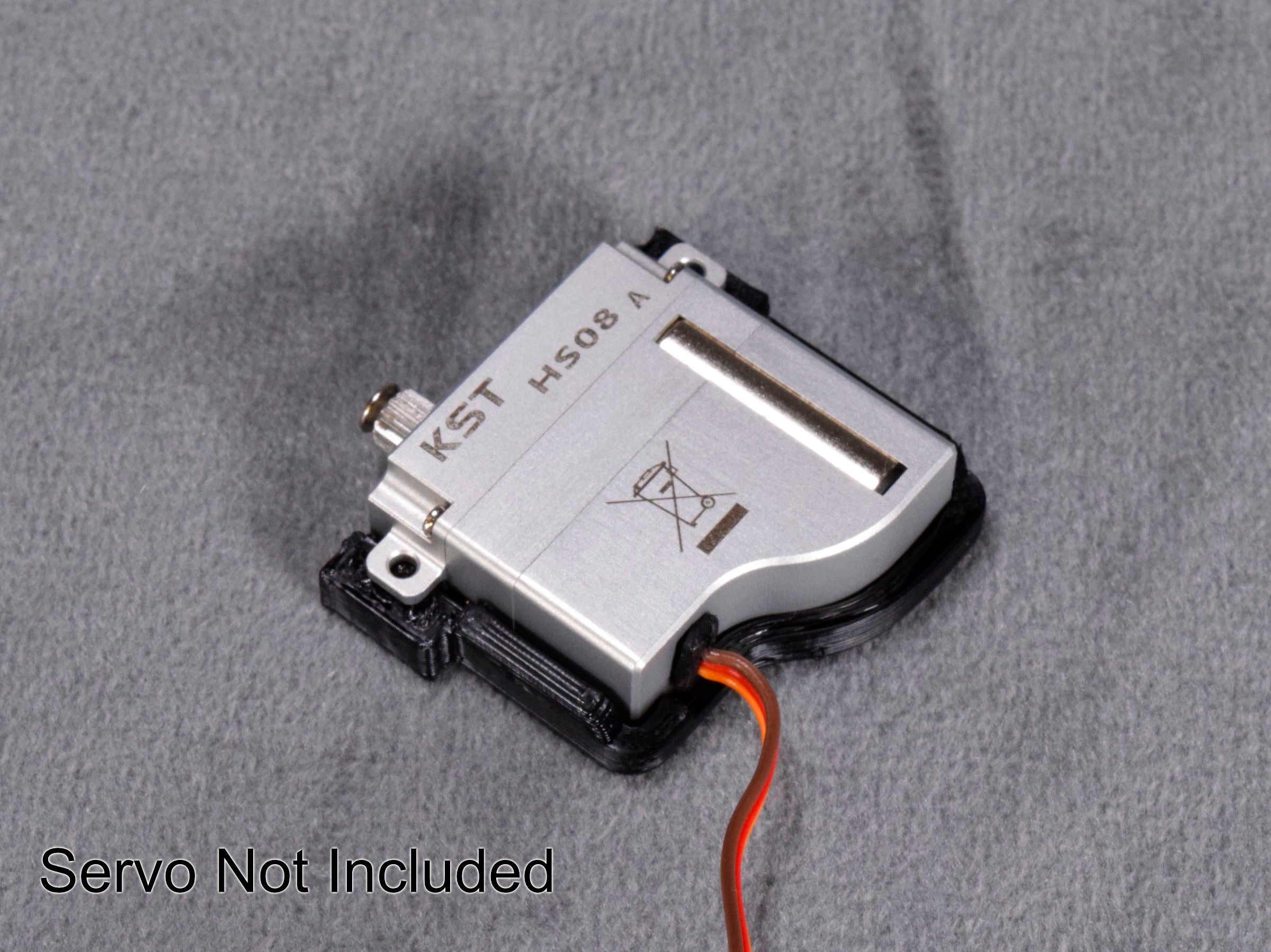 Glue in Servo Tray for KST HS08 A Servo (Pair)