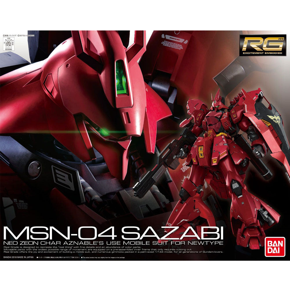 RG #029 MSN-04 Sazabi 1/144