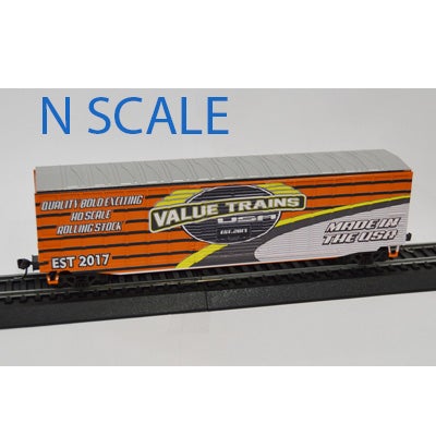 Value Trains USA N N10001 Boxcar, Value Trains USA