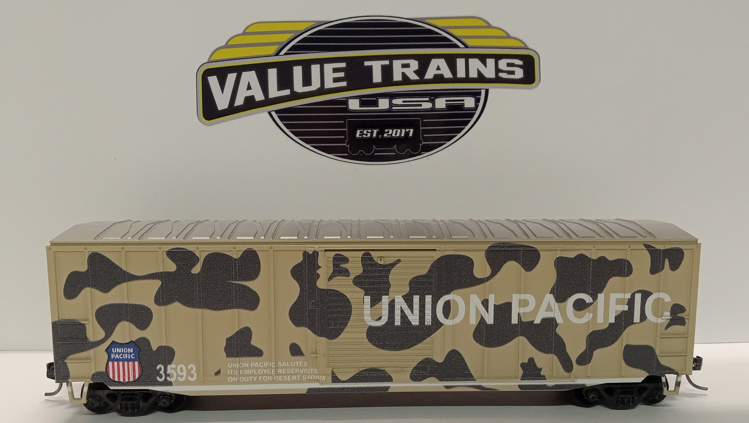 Value Trains USA HO 10013 Boxcar, Operation Desert Storm