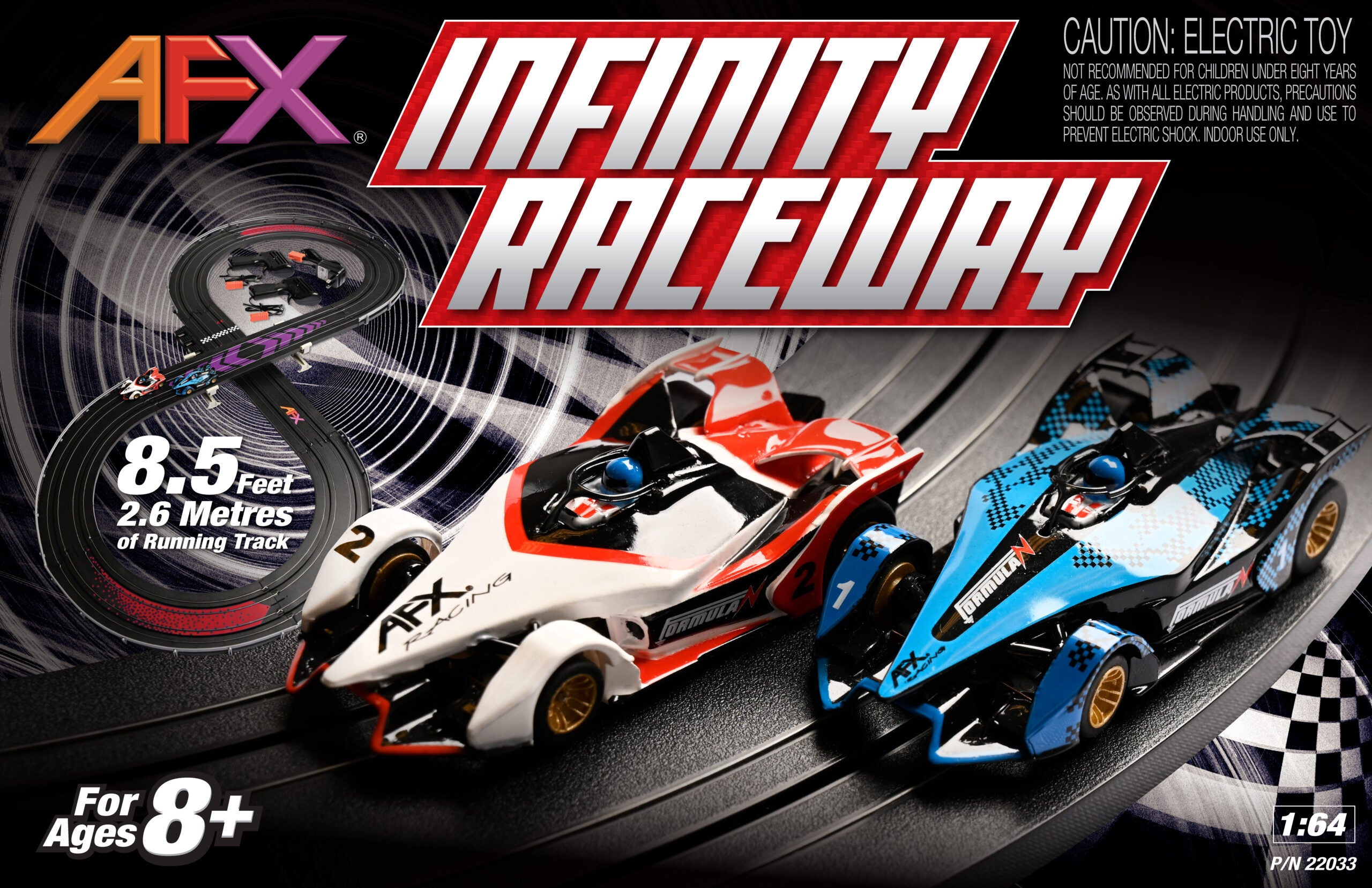 AFX Racing 22033 Infinity Mg & Tpp Race Set Tp