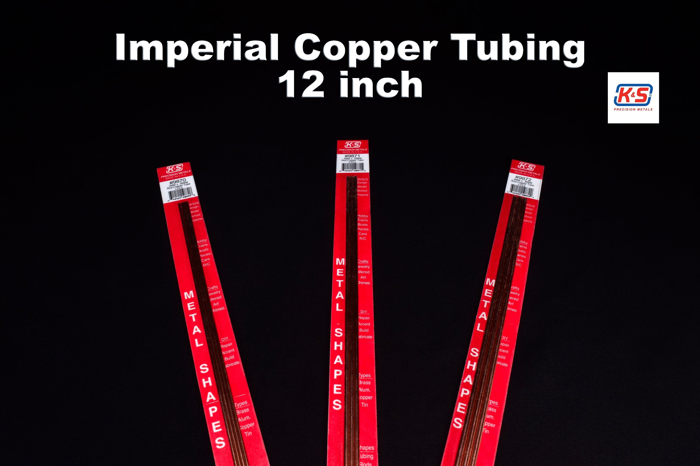K&S 5/32'' Copper Tube