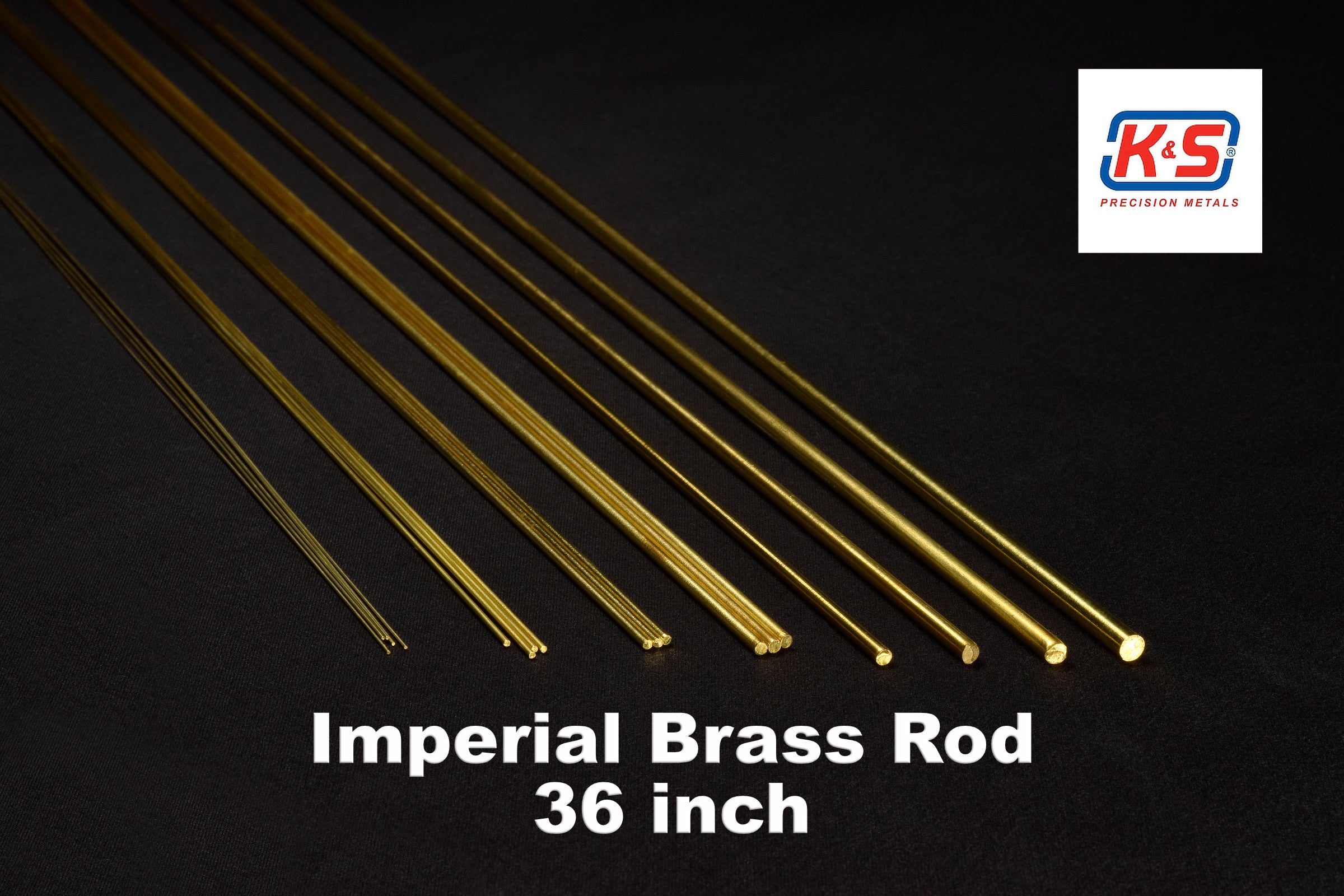 K&S 5/32'' Brass Rod