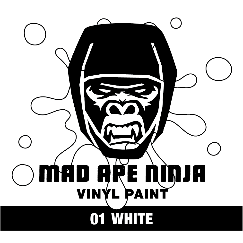 MAD APE NINJA Vinyl Paint 01 White