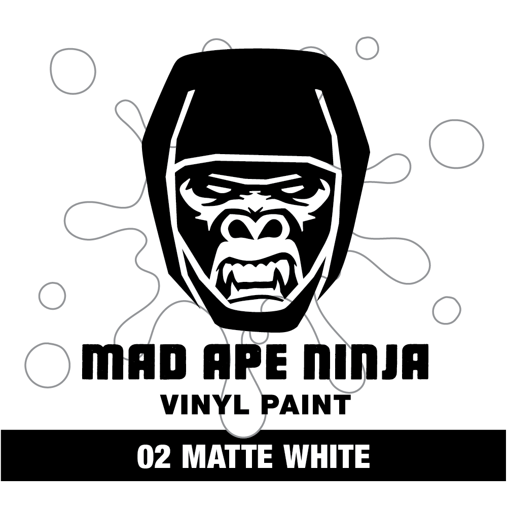 MAD APE NINJA Vinyl Paint 02 Matte White