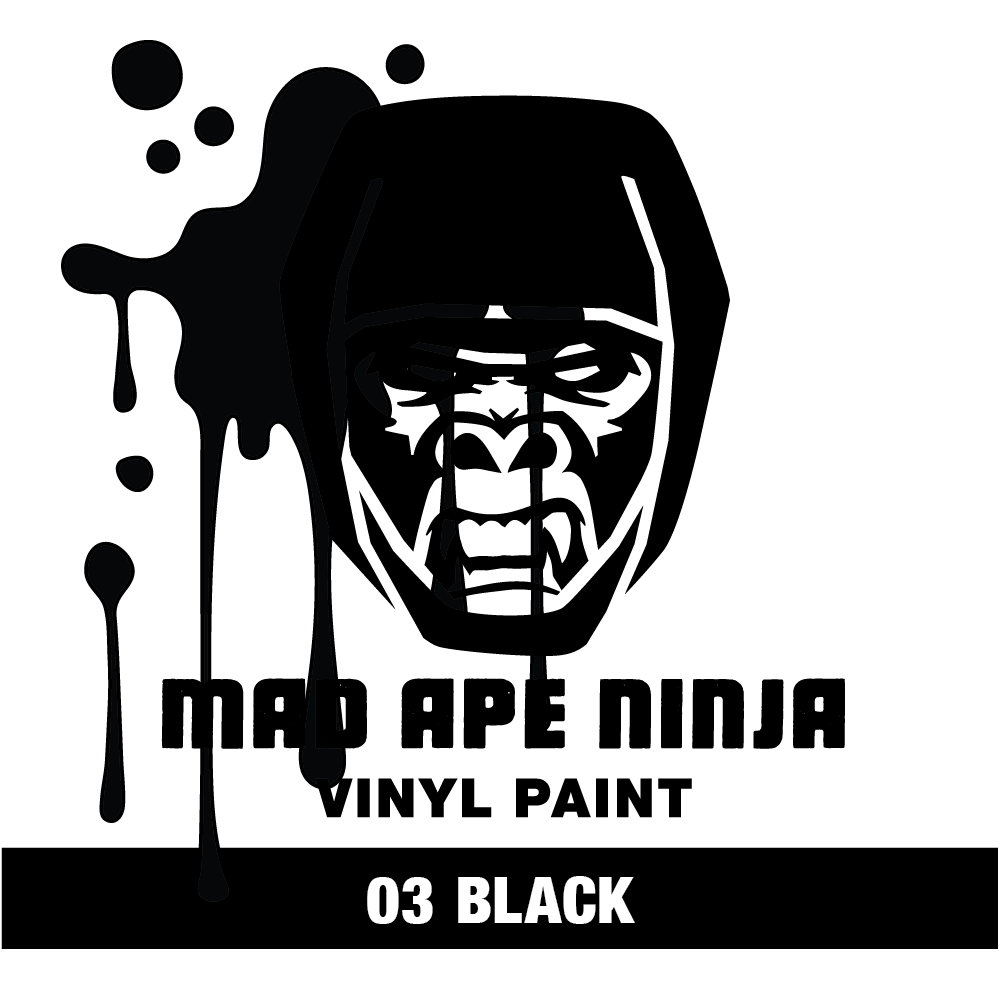 MAD APE NINJA Vinyl Paint 03 Black